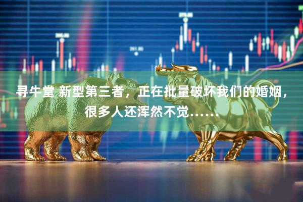 寻牛堂 新型第三者,正在批量破坏我们的婚姻,很多人还浑然不觉……